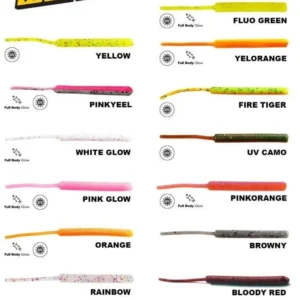 Fujin Baby Worm 5.2 cm Floating LRF Silikonu