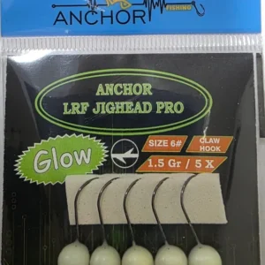 Anchor Pro Glow Lrf Jighead #6 (5'li Paket)