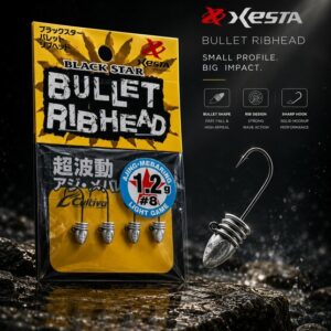 XESTA BULLET RIBHEAD JIG HEAD #8 4P