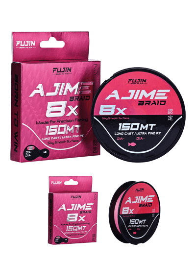 Fujin Ajime Braid 8x 0.2PE 150mt Pink İp