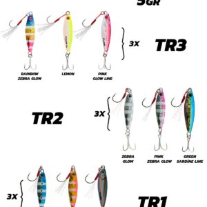 Fujin Jig-X Trio 3lü Micro Jig 5gr
