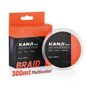 Fujin Kanji 8X 300MT 0,165mm Multi Color İp Misina