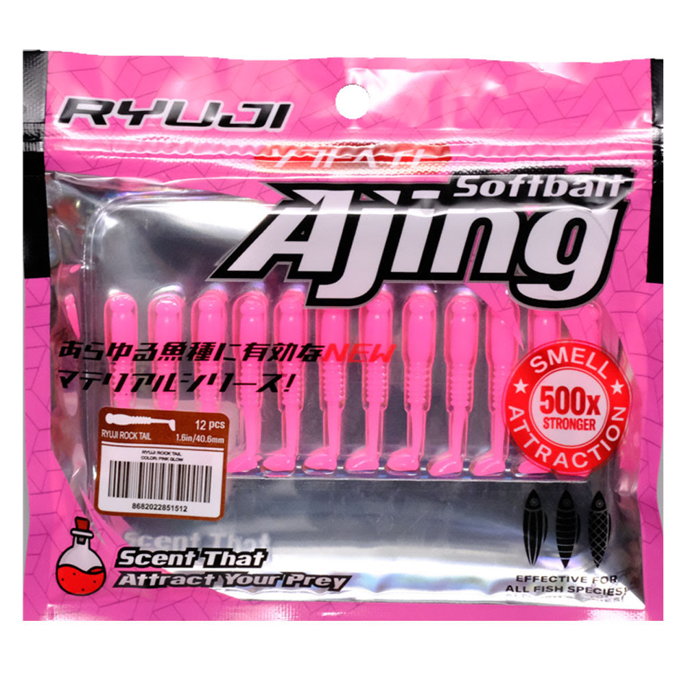 Ryuji Rock Tail 4cm Kokulu Silikon Yem (12 adet) - Görsel 4