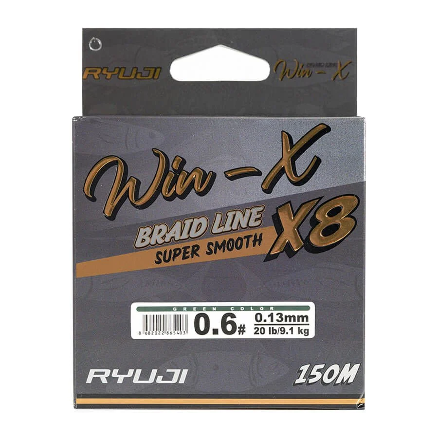 RYUJI WINX X8 0.06MM 150M GREEN İP MİSİNA